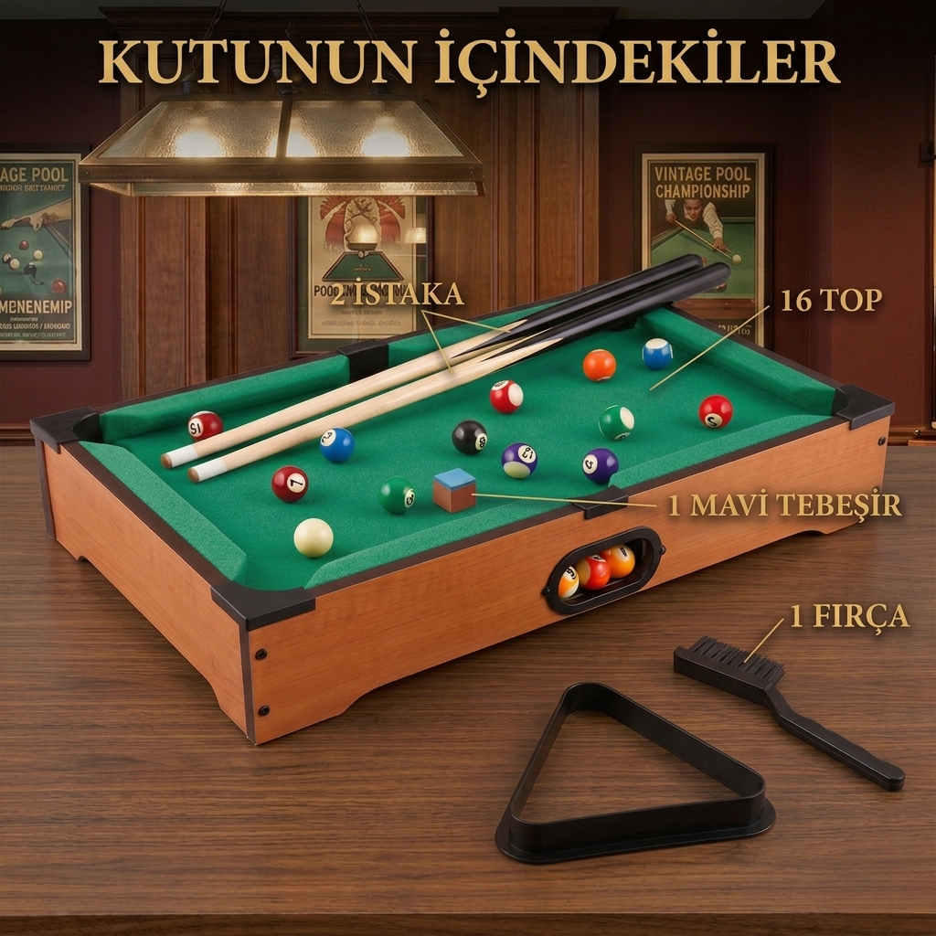 PocketMaster: Evdeki Bilardo Salonun.