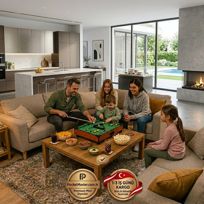 PocketMaster: Evdeki Bilardo Salonun.