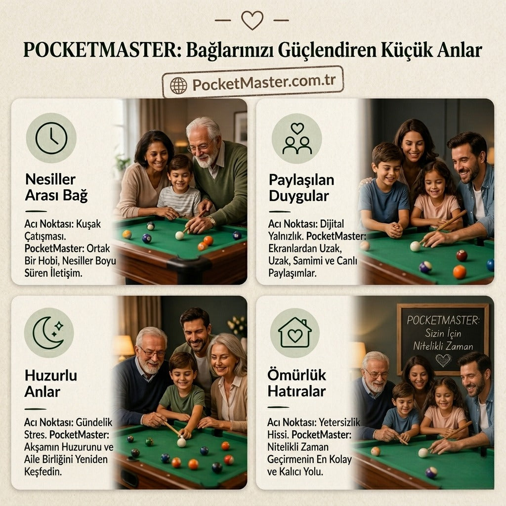 PocketMaster: Evdeki Bilardo Salonun.